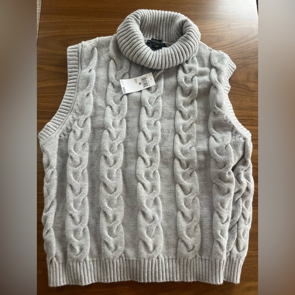 House of Harlow 1960 Gray Turtleneck Sweater - Picture 1 of 4
